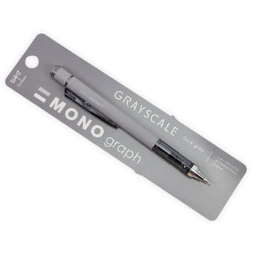 Tombow Mono Graph Grayscale Mekanik Kurşun Kalem 0.5mm Koyu Gri