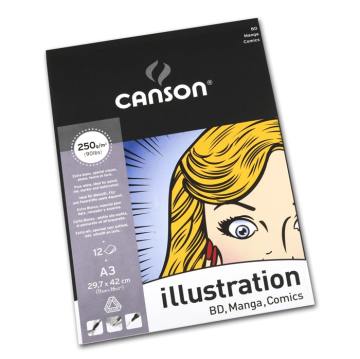 Canson Illustration Çizim Blok A3 250gr 12 Yaprak