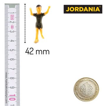 Jordania Maket Boyalı İnsan Figürü Çoçuk 1/25 42mm 2li