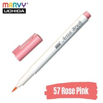 Marvy Artist Brush Pen 1100 Firça Uçlu Kalem 57 Rose Pink