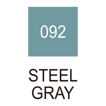 Zig Kaligrafi Kalemi Metalik Ms-3400 092 Steel Grey