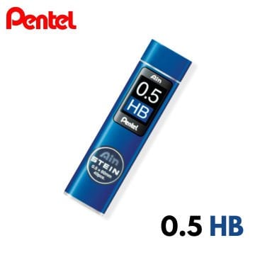 Pentel Ain Stein Kalem Ucu Hi-Polymer 0,5mm HB 40 Adetlik Tüp