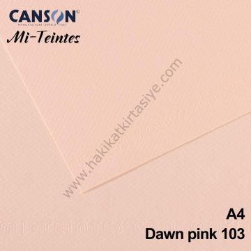 Mi-Teintes 160gr A4 103 Pink 3lü