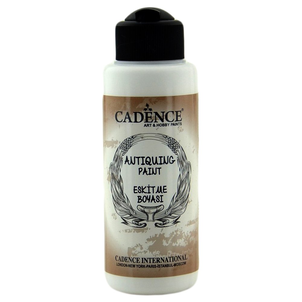 Cadence Antique Paint Eskitme Boyası 120ml 309 Beyaz