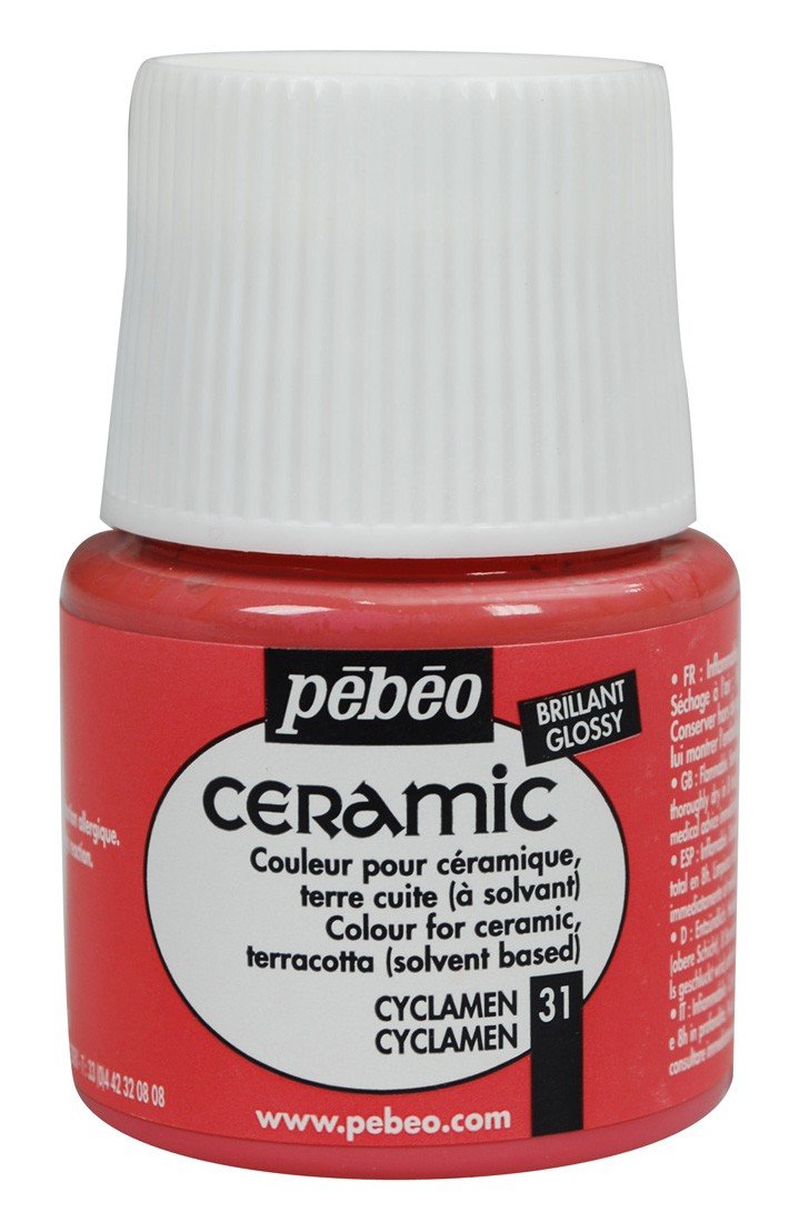 Pebeo Ceramic Seramik Boyası 45ml 31 Cylamen