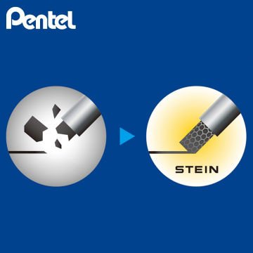 Pentel Ain Stein Kalem Ucu Hi-Polymer 0,9mm 2B 36 Adetlik Tüp