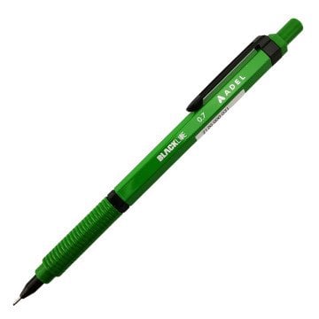 Adel Blackline Mekanik Versatil Kalem 0.7mm Canlı Renkler Yeşil