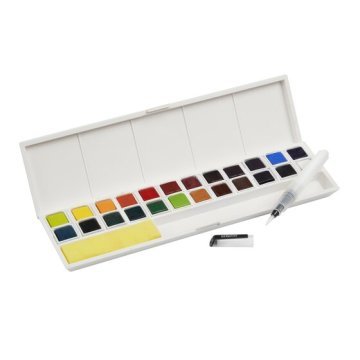 İnktense Tablet Suluboya Seti Studio - Paint Pan Studio Set 24 Renk