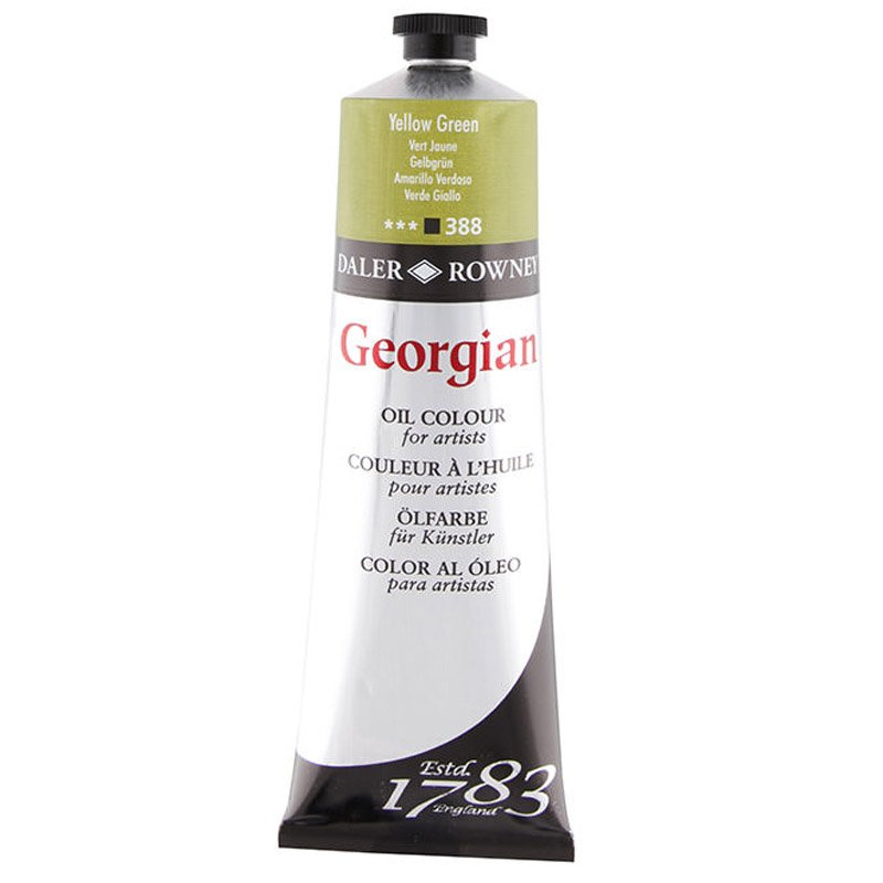 Daler Rowney Georgian Yağlı Boya 225ml 388 Yellow Green