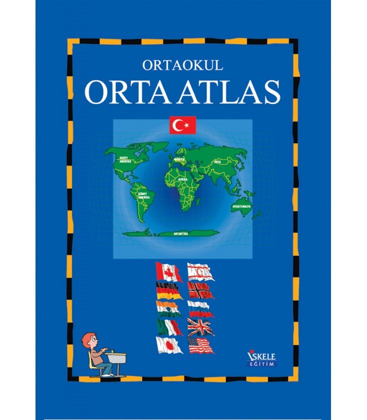 İskele Yayıncılık Ortaokul Orta Atlas