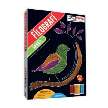 Kumtoys Filografi Sanatı 23x33cm Yelken FG-03