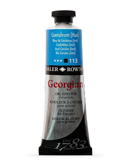 Daler Rowney Georgian Yağlı Boya 38ml 113 Coeruleum Hue