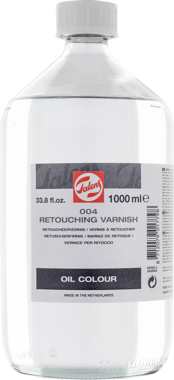 Talens Retouching Varnish 004 Yağlı Boya Rötüş Verniği 1000ml