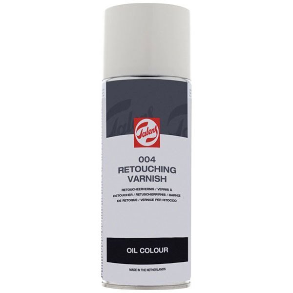 Talens Retouching Varnish 004 Yağlı Boya Rötüş Verniği 400ml Sprey