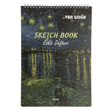 Van Gogh Eskiz Defteri A5 160gr 40yp Ren Nehri