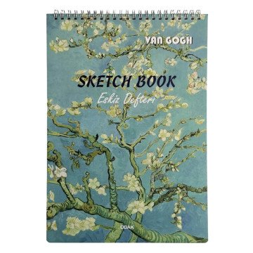 Van Gogh Eskiz Defteri A4 160gr 40yp Badem Çiçeği
