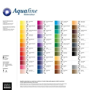 Daler Rowney Aquafine Tüp Sulu Boya 8ml 414 Quinacridone Magenta