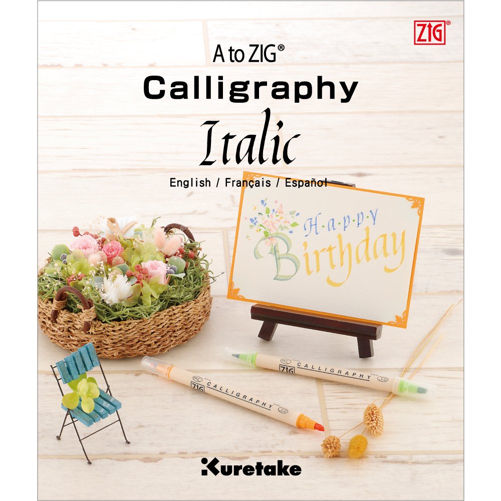 Zig A To Zig Calligraphy İtalic Kaligrafi Eğitim Kıtapcığı