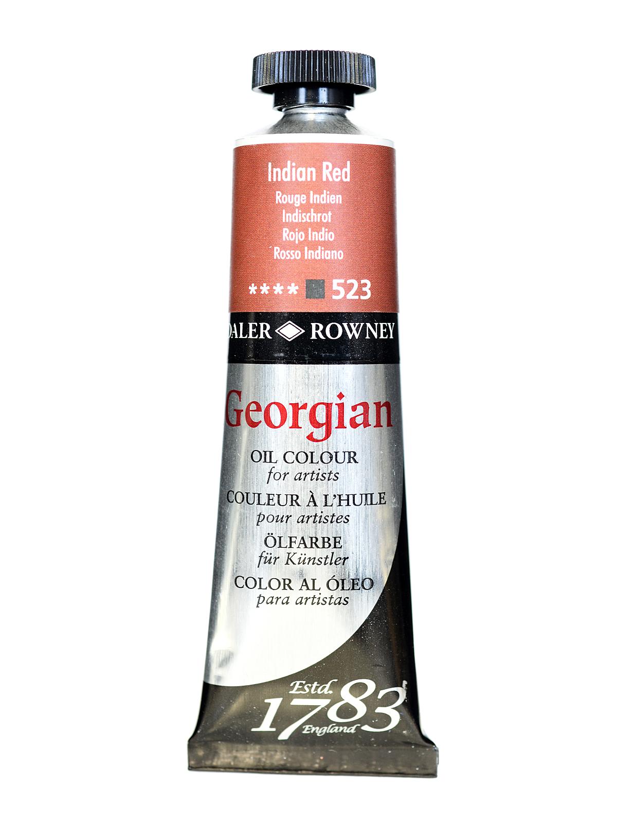 Daler Rowney Georgian Yağlı Boya 38ml 523 Indian Red