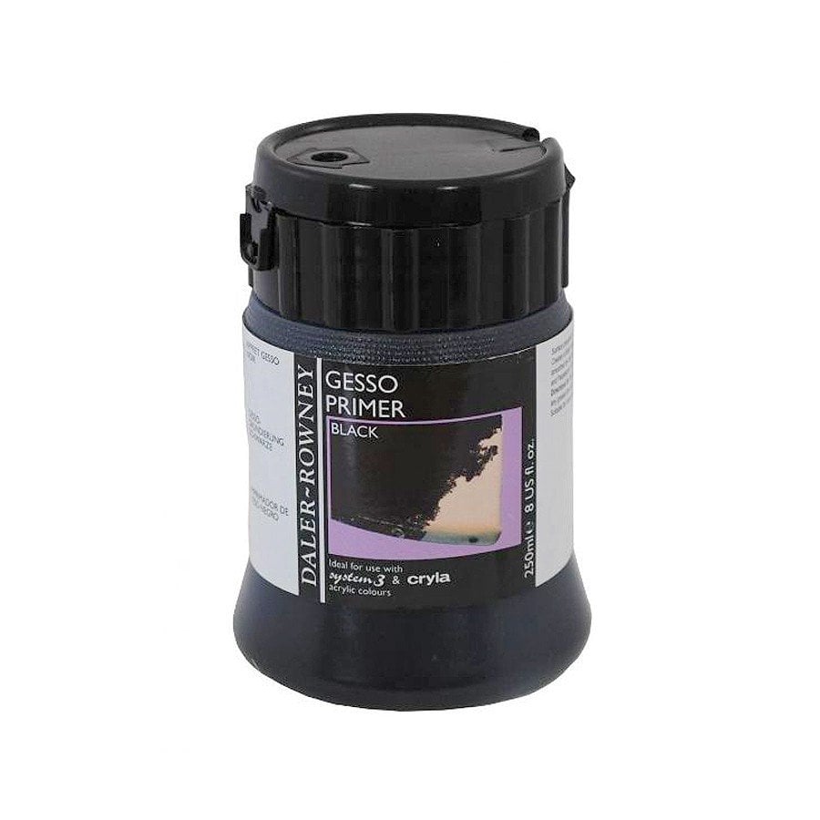 Daler Rowney Gesso Primer 250ml Black