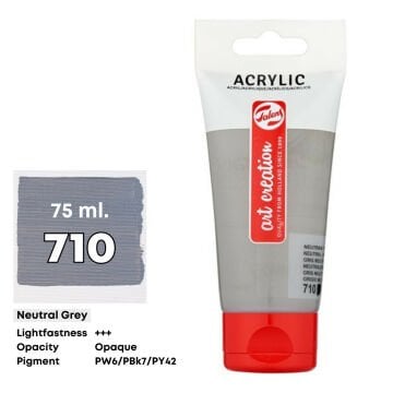 Art Creation Akrilik Boya 75ml 710 Neutral Grey