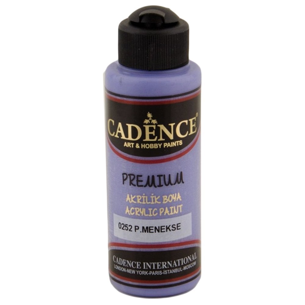 Cadence Premium Akrilik Boya 120ml 0252 P. Menekşe