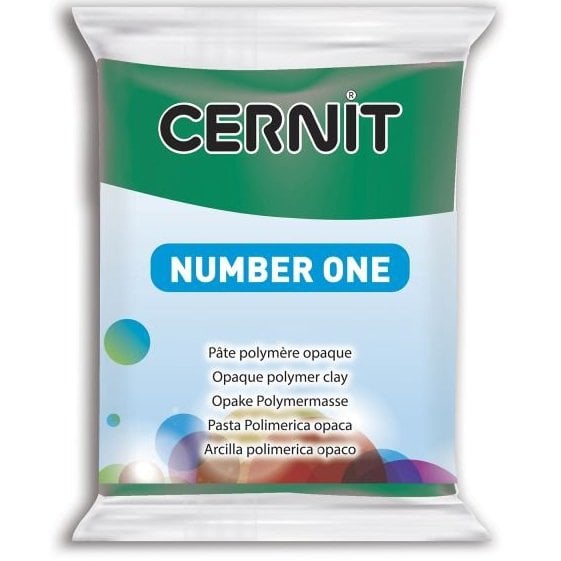 Cernit Number One Polimer Kil 56g Emerald 620