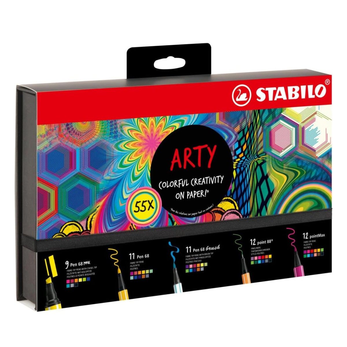 Stabilo Kreatif ARTY Keçe Uçlu Seti 55li