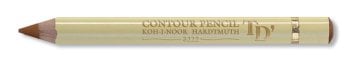 Koh-i-Noor Contour Round Drawing Pencil 3222 Brown