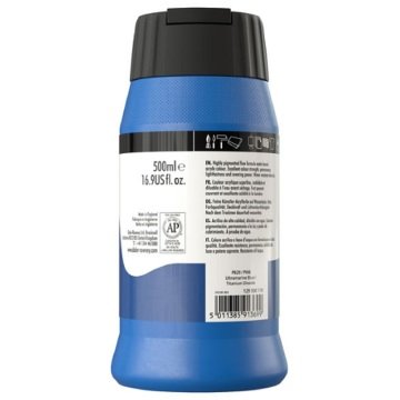 Daler Rowney System 3 Akrilik Boya 500ml 110 Cobalt Blue Hue