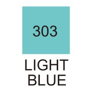 Zig Kurecolor Kc3000 Twin S Marker Kalem 302-303 Light Blue