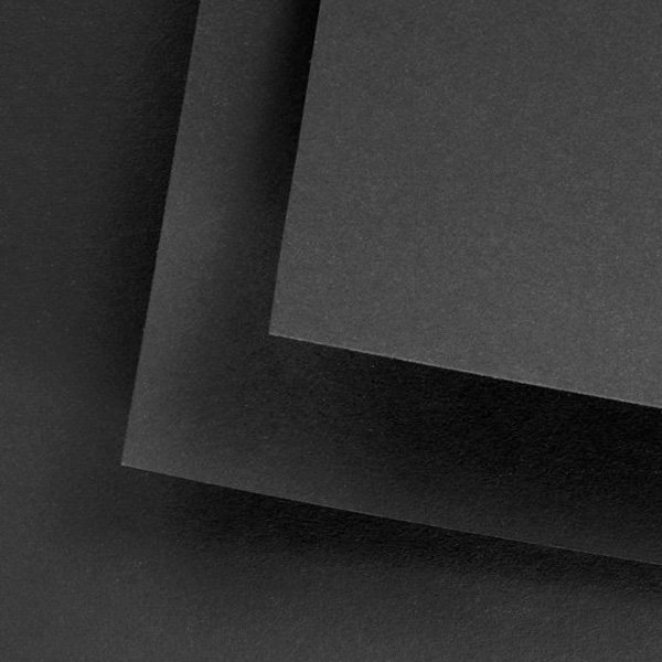 Fabriano Black Black Siyah Pürüzsüz 50x70 Çok Amaçlı Kağıt 5li Paket 300gr