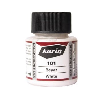 Karin Hat Mürekkebi 45ml 101 Beyaz