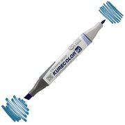 Zig Kurecolor Kc3000 Twin S Marker Kalem 339 Peacock Blue