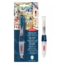 Derwent Push Buttton Waterbrush Fırça Uçlu Kalem