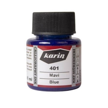 Karin Hat Mürekkebi 45ml 401 Mavi