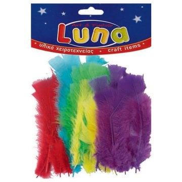 Luna Renkli Tüy 30lu