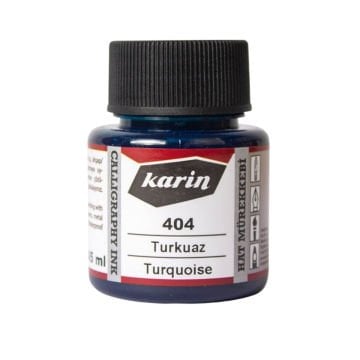 Karin Hat Mürekkebi 45ml 404 Turkuaz