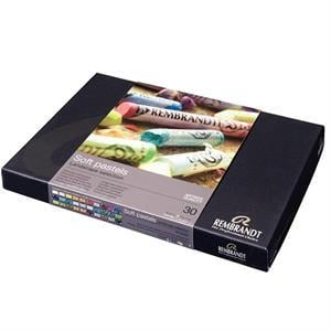 Rembrandt Soft Pastel Boya Landscape Tam Boy 30 Renk Set