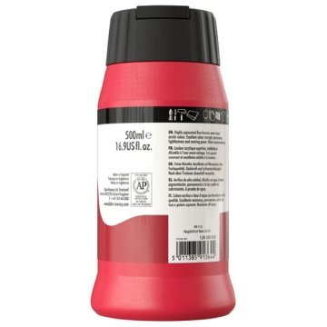 Daler Rowney System 3 Akrilik Boya 500ml 503 Cadmium Red Hue