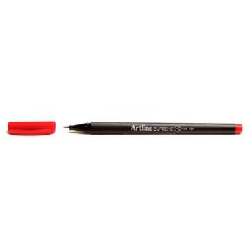Artline Supreme Fine Pen 0.4mm Red