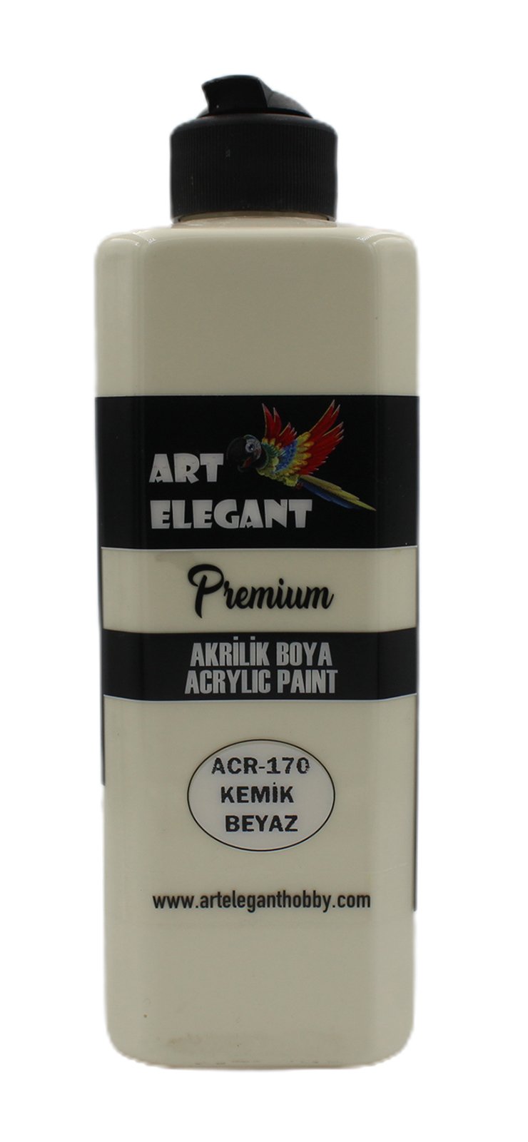 Art Elegant Akrilik Boya 400ml Acr-170 Kemik Beyaz