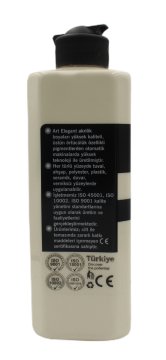 Art Elegant Akrilik Boya 400ml Acr-170 Kemik Beyaz