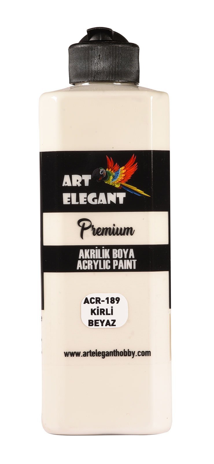 Art Elegant Akrilik Boya 400ml Acr-189 Kirli Beyaz