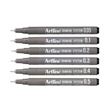 Artline Drawing System Teknik Çizim Kalem Seti 6lı
