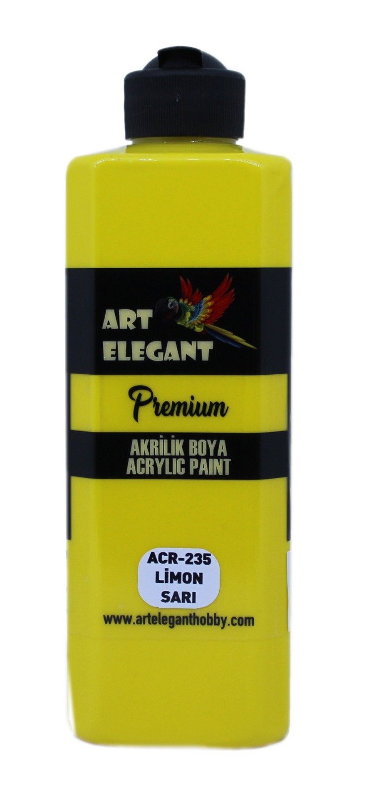 Art Elegant Akrilik Boya 400ml Acr-235 Limon Sarı