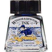 Winsor Newton Drawing Ink Çini Mürekkebi 14ml 660 Ultramarine