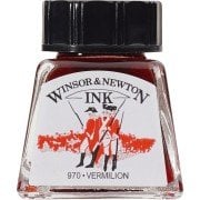 Winsor Newton Drawing Ink Çini Mürekkebi 14ml 680 Vermilion