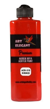Art Elegant Akrilik Boya 400ml Acr-315 Kırmızı