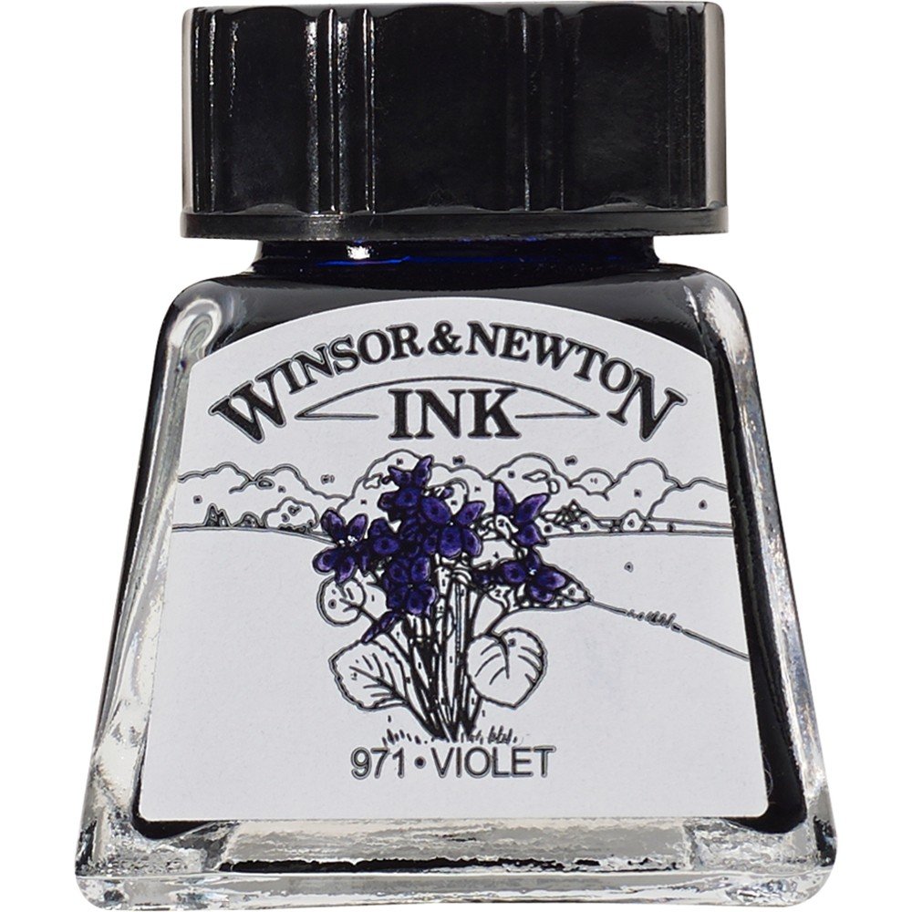 Winsor Newton Drawing Ink Çini Mürekkebi 14ml 688 Violet